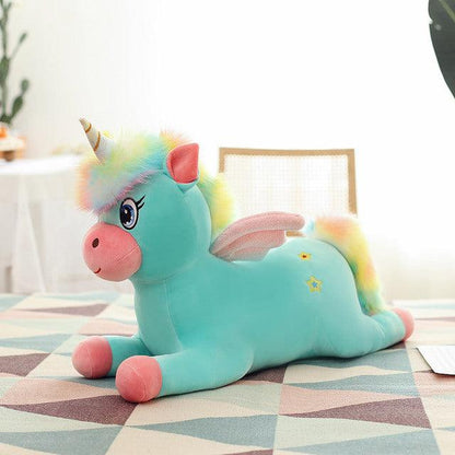 Oreiller de repos pour licorne colorée