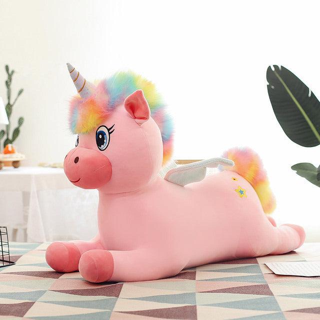 Oreiller de repos pour licorne colorée