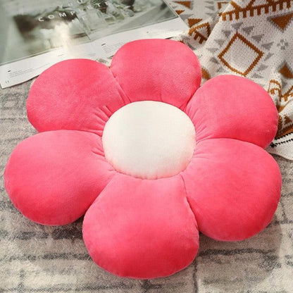 Kawaii Flower Cartoon Chair Plush Pillows