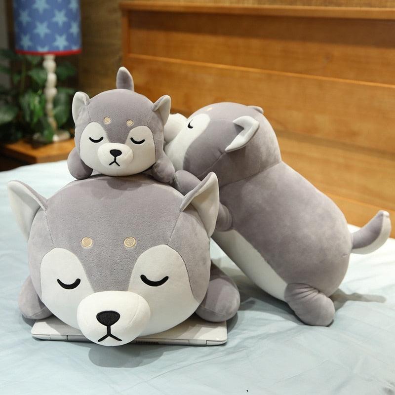 Peluches Ridiculement Kawaii Husky Sibérien