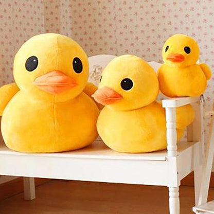 Peluche Canard Géant Jaune