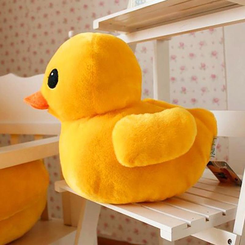 Peluche Canard Géant Jaune