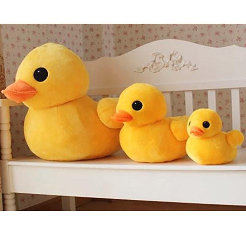 Peluche Canard Géant Jaune