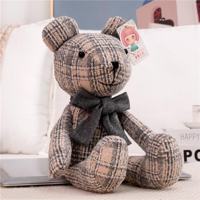 Plush toys Two-tone sitting bear