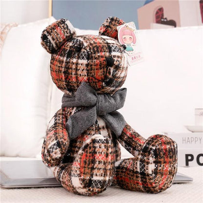 Plush toys Two-tone sitting bear