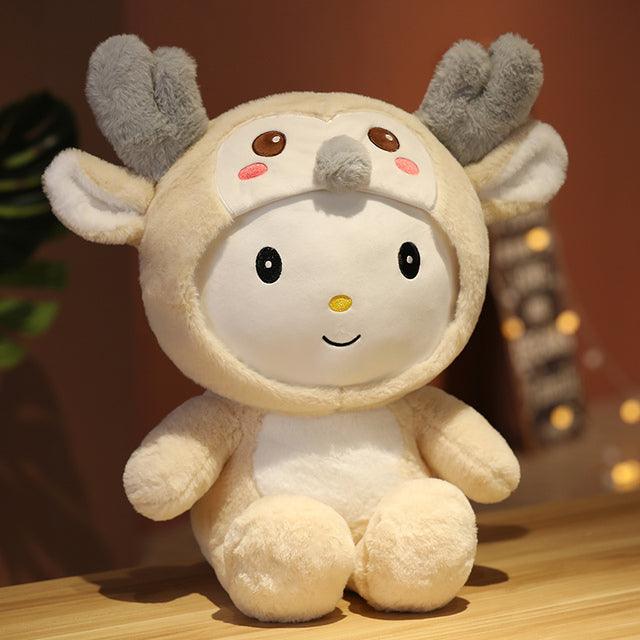 Cartoon deer plush toy