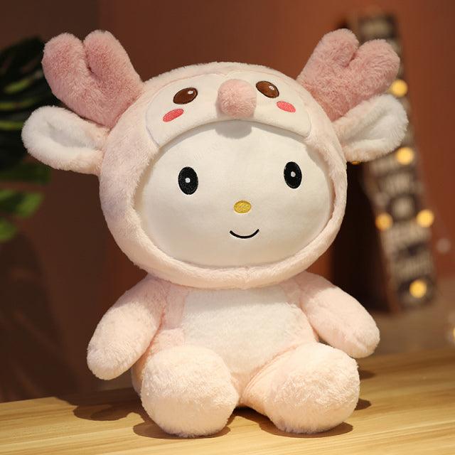 Cartoon deer plush toy