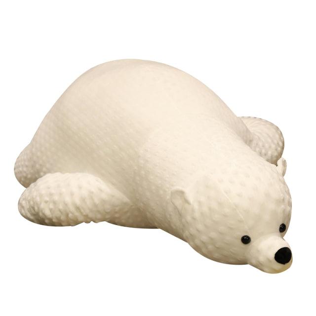 Large Polar Bear Plush Pillow