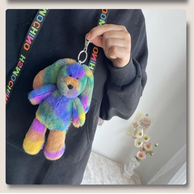 Colorful Rainbow Animals Plush Toy