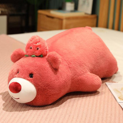 Lying Fruit Bear - Rest Pillow