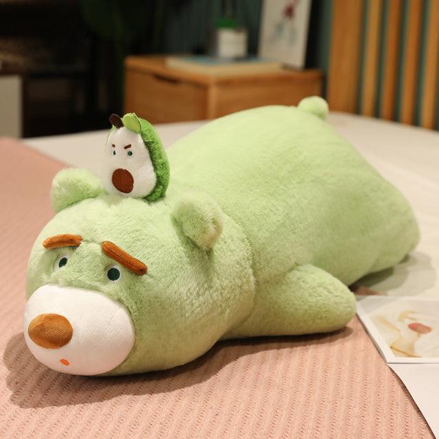 Lying Fruit Bear - Rest Pillow