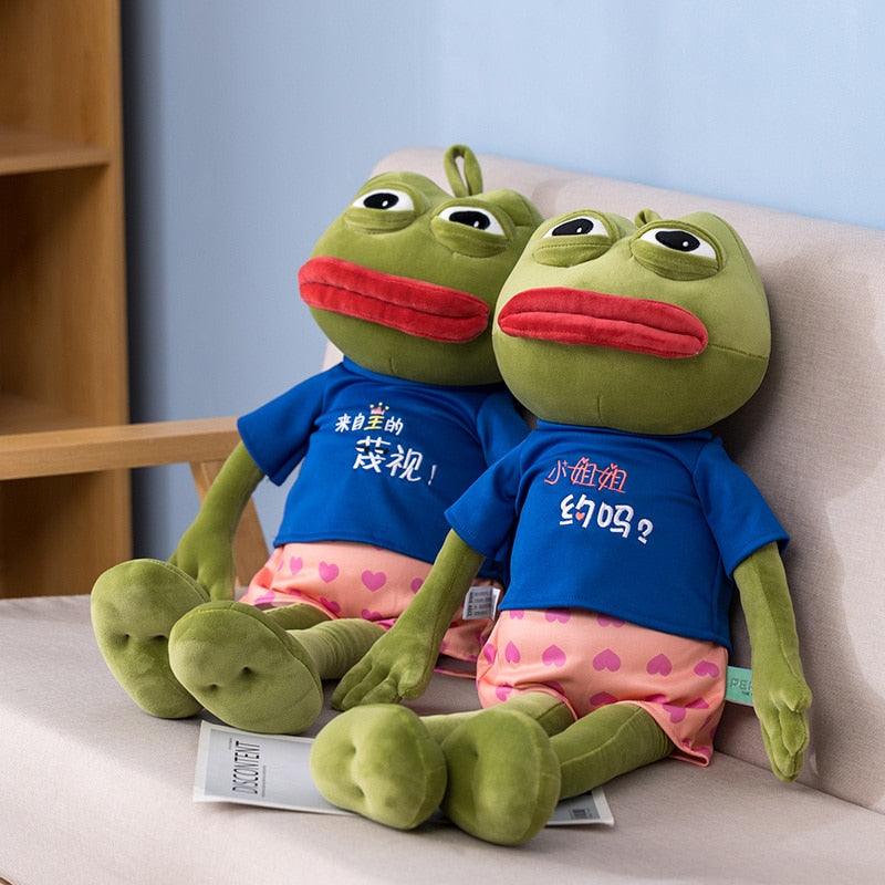 Plush Frog Sad Internet Meme