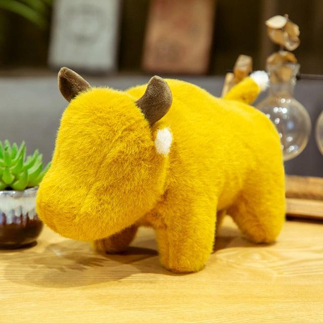 Standing bull soft toys