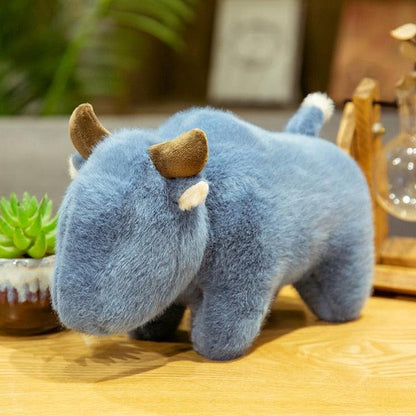 Standing bull soft toys