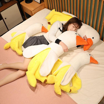 Kawaii Banana Goose Plush Toys