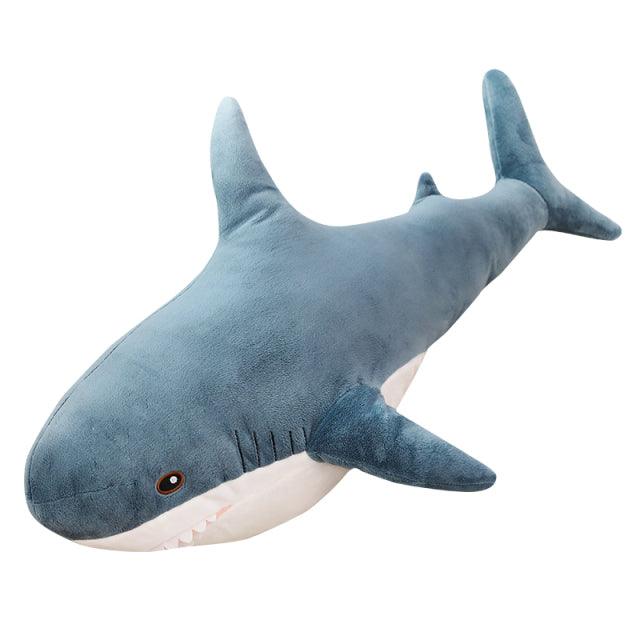 Oreiller en peluche requin