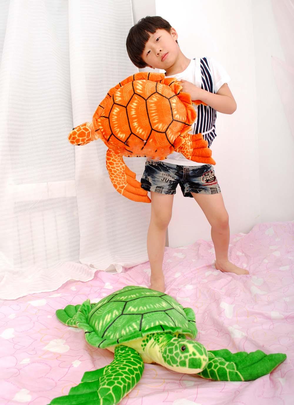 Realistic Colorful Sea Turtle Plush Toys