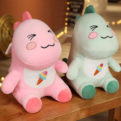 Super Kawaii Ice Cream Dino Plush Toys