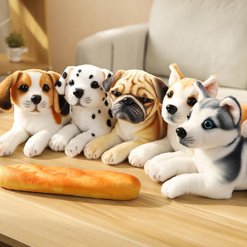 Cute and realistic dog stuffed animals