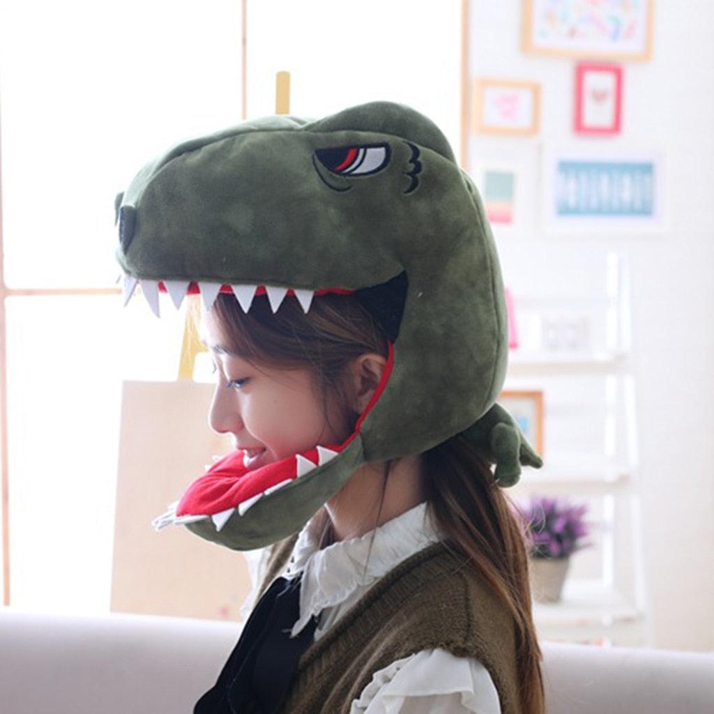 Chapeau de Dinosaure Vert Cosplay