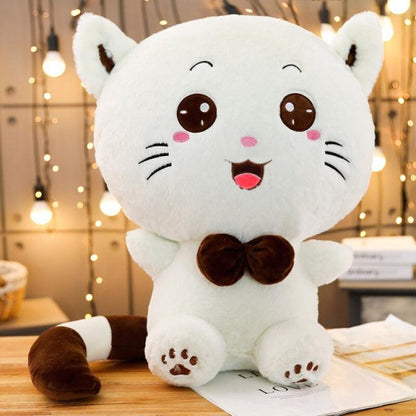 Big Cat Face Plush Pillow