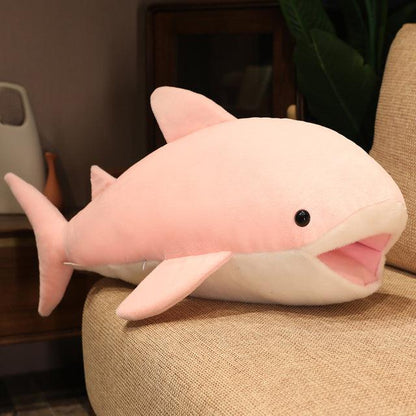 Kawaii Cartoon Whale Hug Pillow