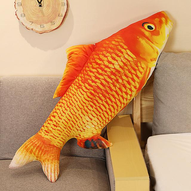 Jouets en peluche poissons réalistes amusants