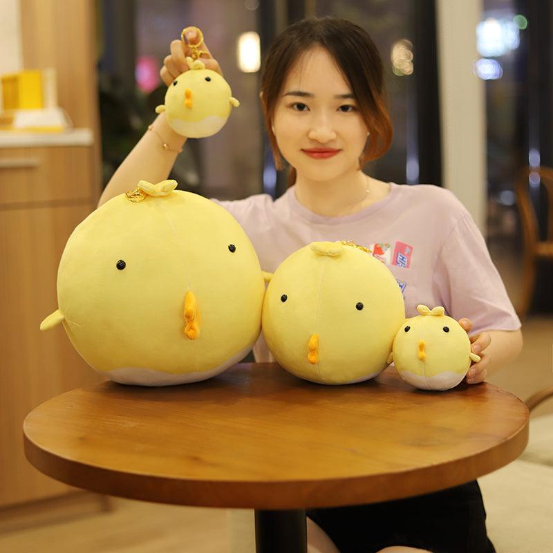 Kawaii round soft toys for baby chick