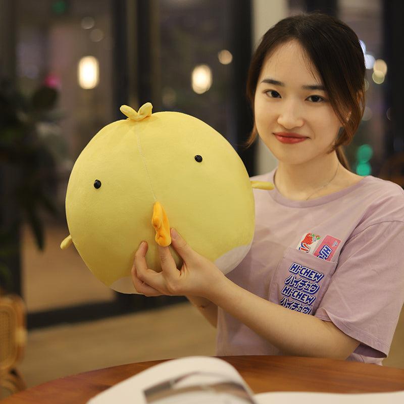 Kawaii round soft toys for baby chick