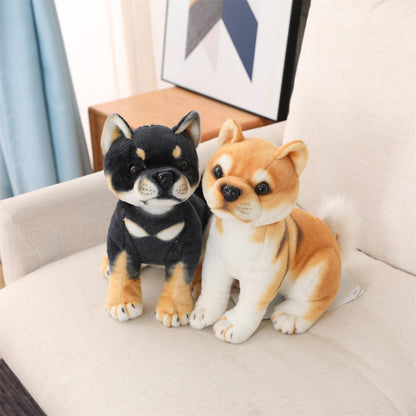 Peluche Shiba Inu réaliste