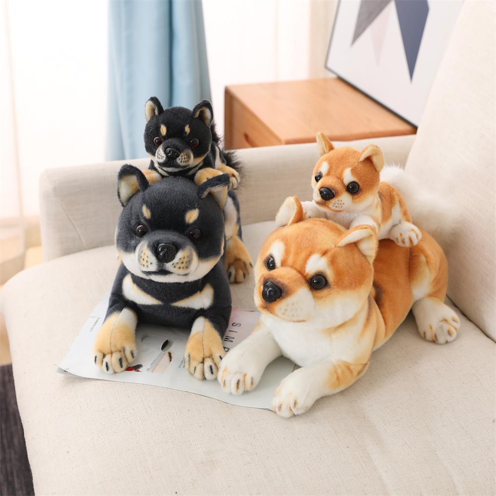 Peluche Shiba Inu réaliste