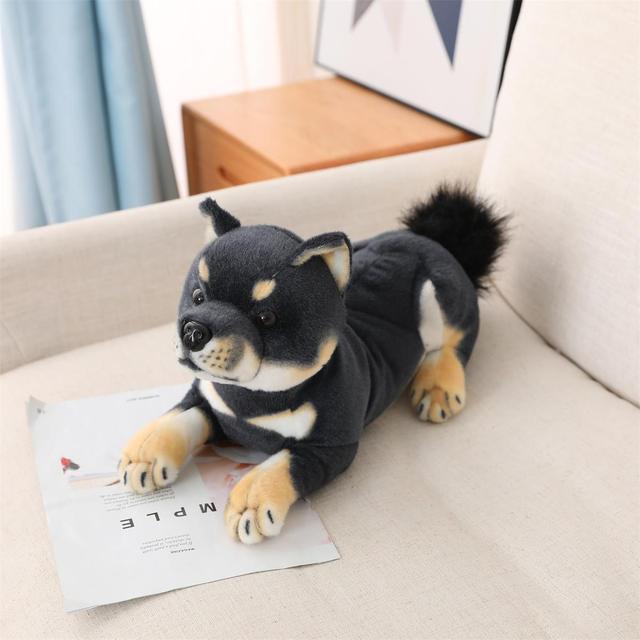 Peluche Shiba Inu réaliste