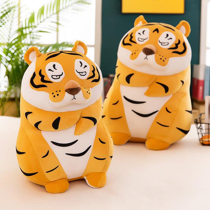 Kawaii Angry Tiger Plush