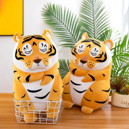 Kawaii Angry Tiger Plush