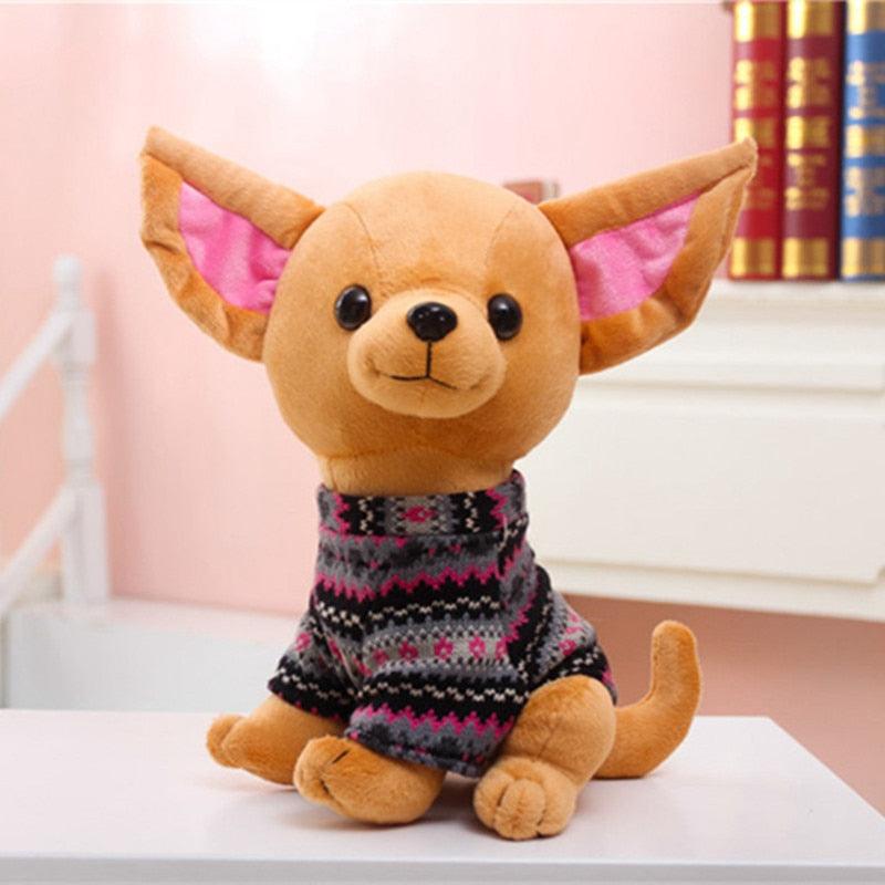 Jouet peluche Chihuahua 9.5" mignon