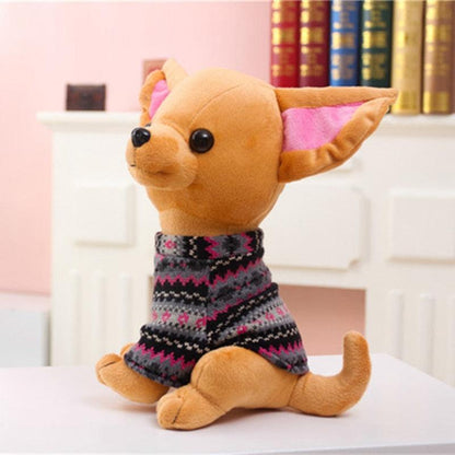 Cute 9.5" Chihuahua plush toy