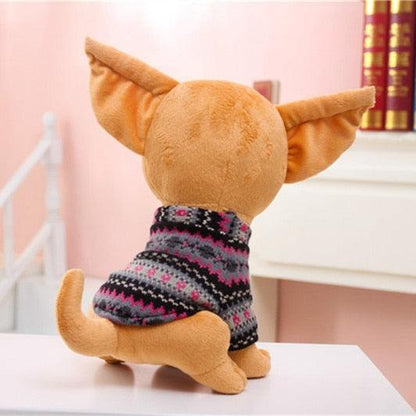 Cute 9.5" Chihuahua plush toy