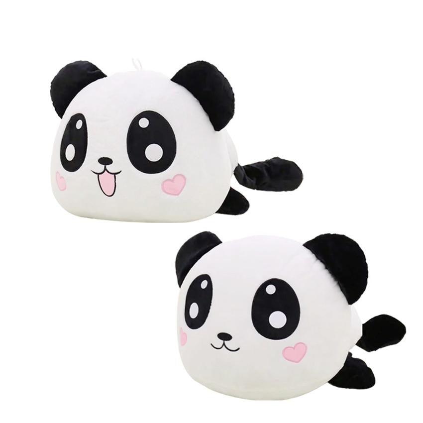 Oreiller en peluche bébé panda