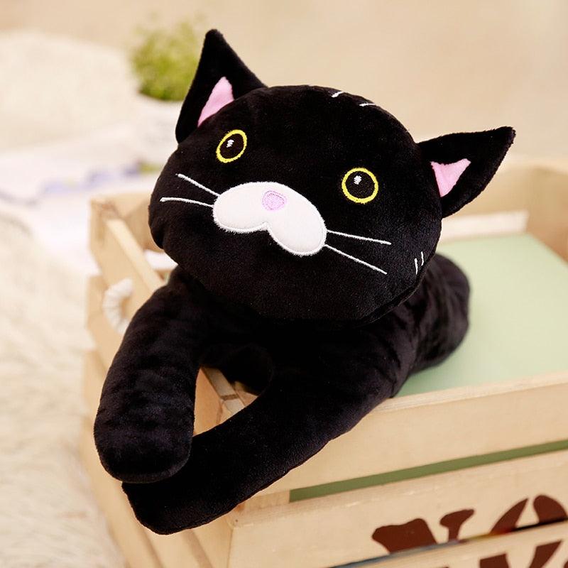 Peluche Miaoowa Chat Noir Mignon pour Enfants