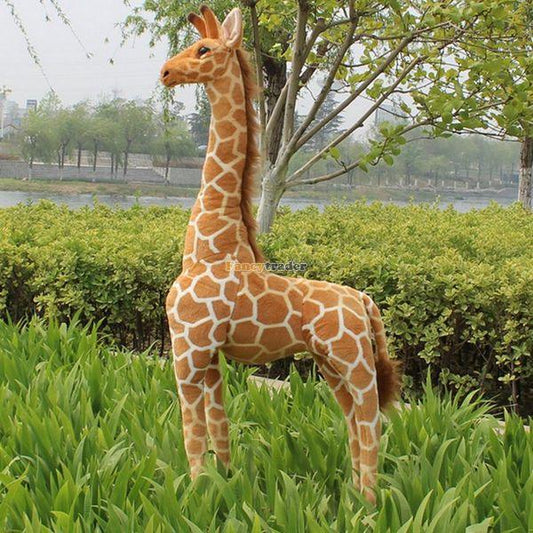 Poupée en peluche Girafe Géante Simulée