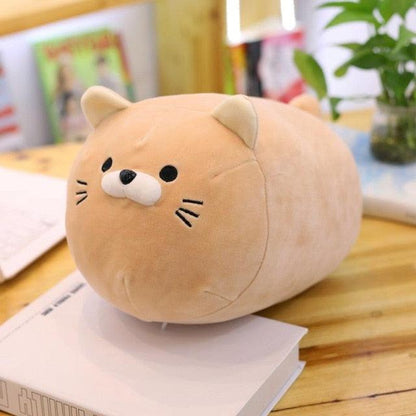 Cute big cat plush toy