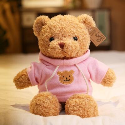 Peluche ours en peluche avec un pull ours en peluche