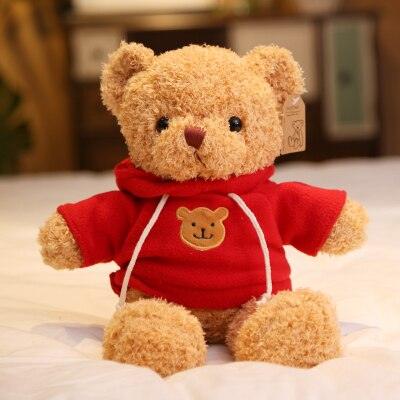 Peluche ours en peluche avec un pull ours en peluche