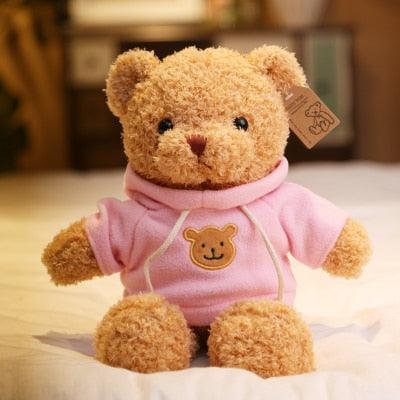 Peluche ours en peluche avec un pull ours en peluche