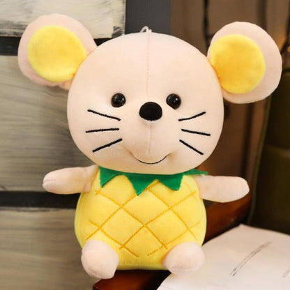 Kawaii Cartoon Fruit Mouse Soft Toys