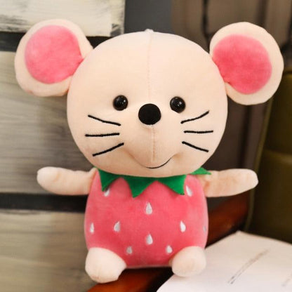 Kawaii Cartoon Fruit Mouse Soft Toys