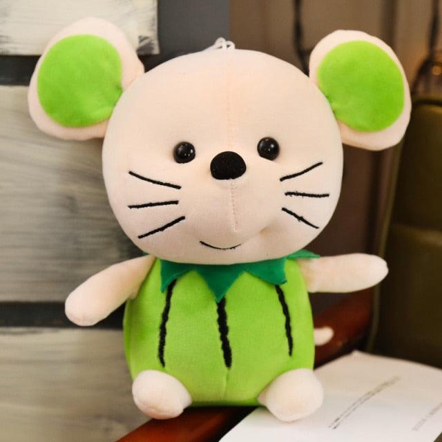 Kawaii Cartoon Fruit Mouse Soft Toys