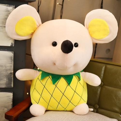 Kawaii Cartoon Fruit Mouse Soft Toys