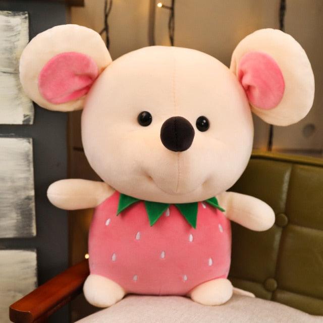 Kawaii Cartoon Fruit Mouse Soft Toys