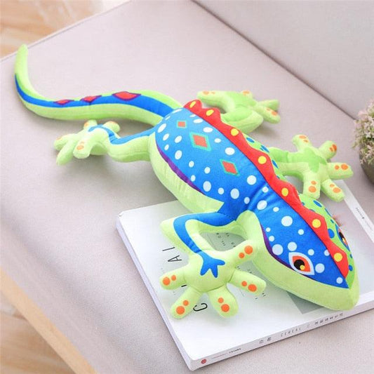 Peluche Lézard Tropical Géant